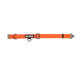 NYLON H-D LOGO DOG COLLAR - ORANGE