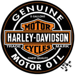 H-D Puzzle Motor Oil Graphic