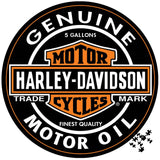 H-D Puzzle Motor Oil Graphic