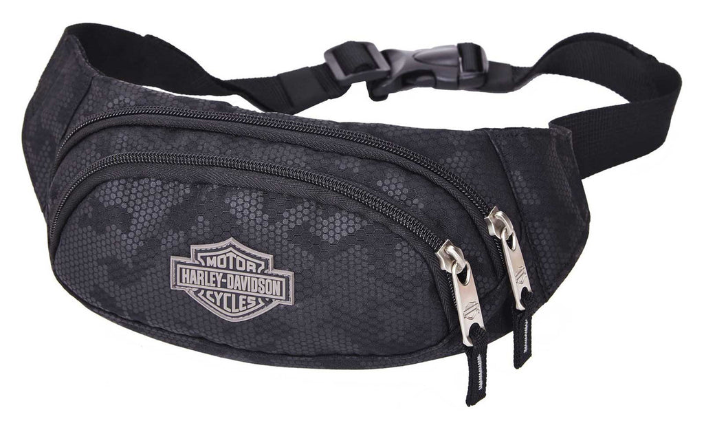 Harley-Davidson® Pink Bar & Shield Logo Adjustable Belt Bag