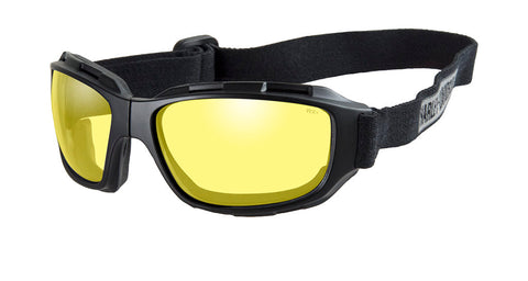 HD BEND YELLOW LENS/MATTE BLK FRAME