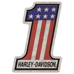 H-D #1 TIN SIGN