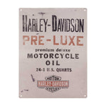 H-D PRE-LUXE TIN SIGN