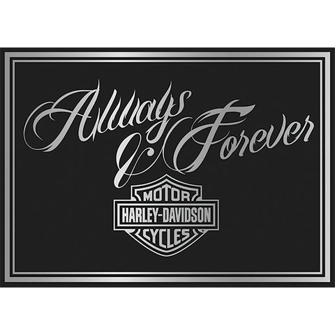 H-D ALWAYS & FOREVER - WEDDING CARD