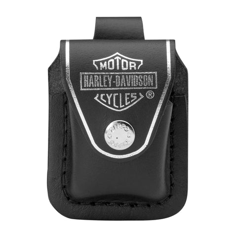 ZIPPO HARLEY LIGHTER POUCH-BLACK