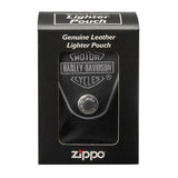 ZIPPO HARLEY LIGHTER POUCH-BLACK
