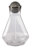 W22 - Geometric Glass Carafe